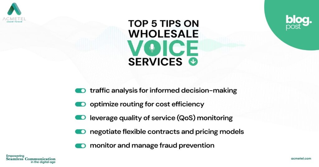 top 5 tips on wholesale voice services