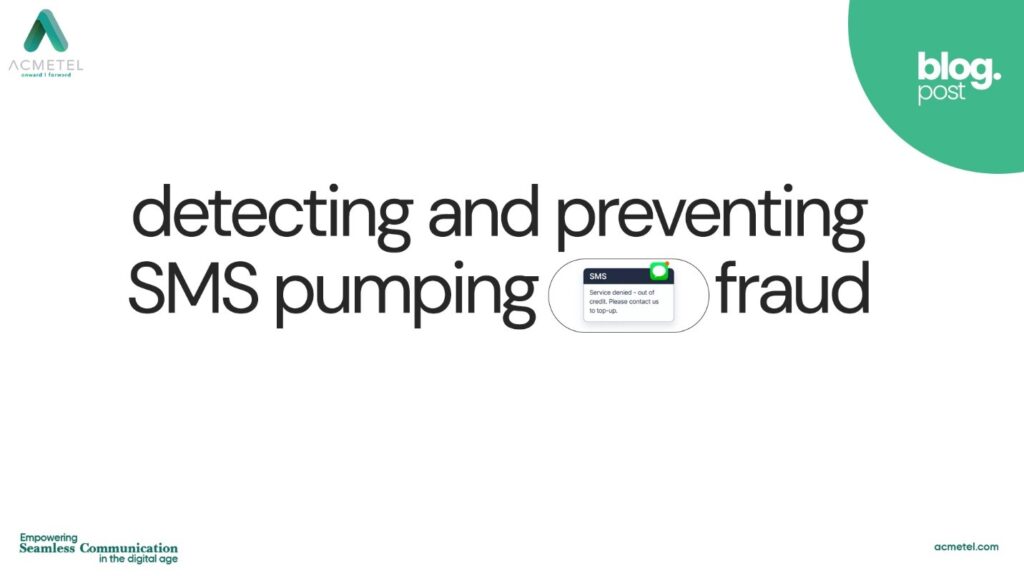 Detecting and Preventing SMS Pumping Fraud
